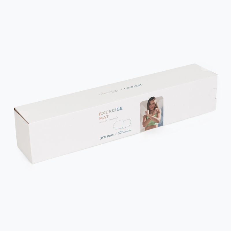 Tappetino per yoga e allenamento XTREXO x Anna Lewandowska play mat 183x61 Milktea 8