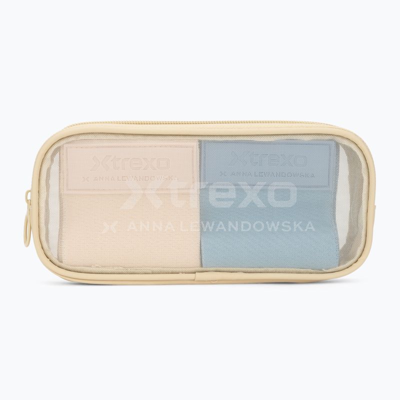 Set di bande elastiche per allenamento XTREXO x Anna Lewandowska bands Beige/Azul Bruma 4