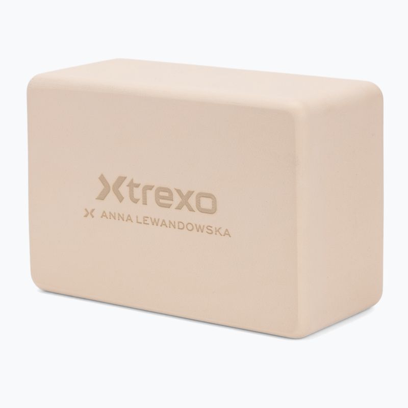 Blocco per yoga XTREXO x Anna Lewandowska block Beige 3