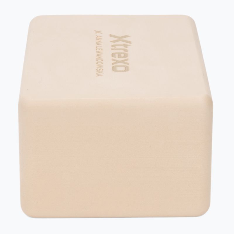 Blocco per yoga XTREXO x Anna Lewandowska block Beige 4