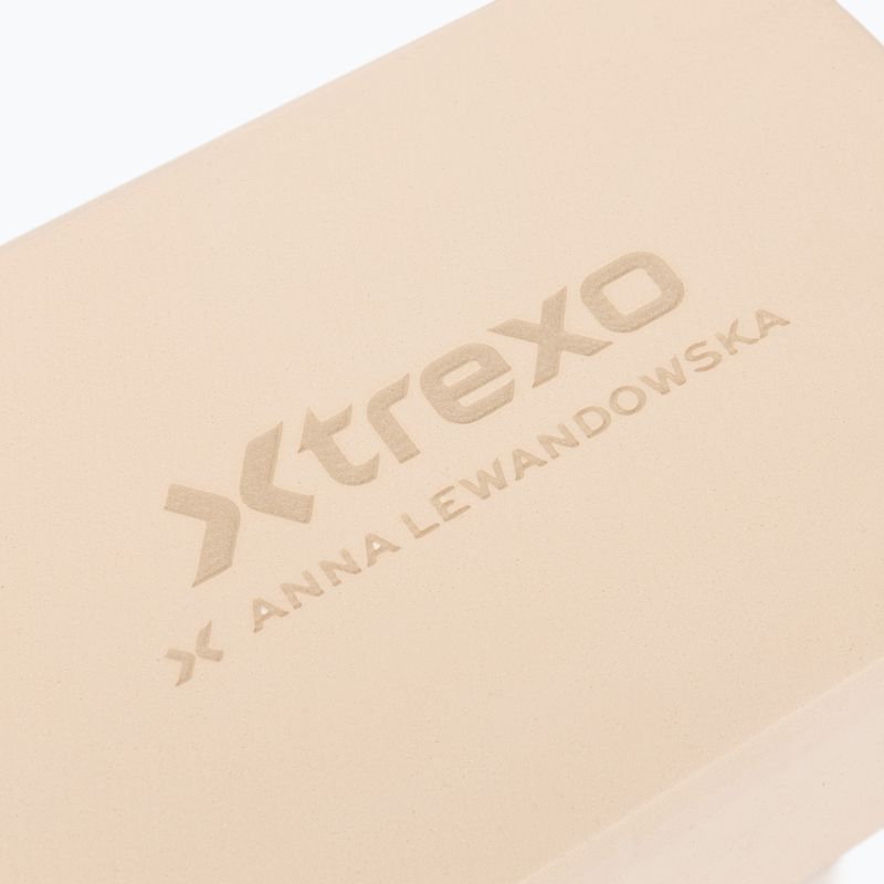 Blocco per yoga XTREXO x Anna Lewandowska block Beige 6
