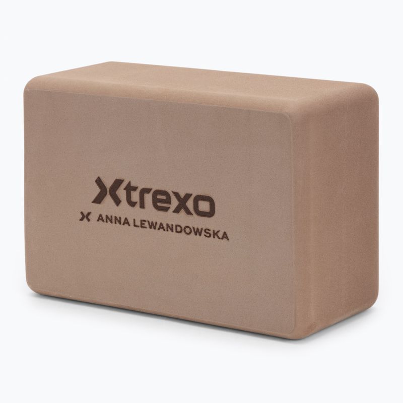 Blocco per yoga XTREXO x Anna Lewandowska block Milktea 3