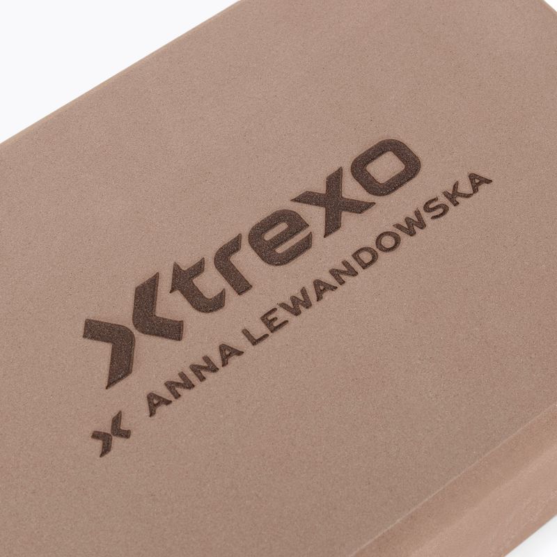 Blocco per yoga XTREXO x Anna Lewandowska block Milktea 6