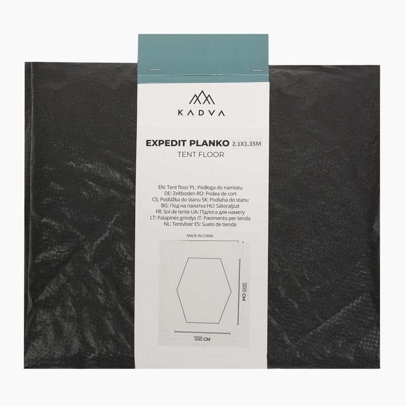 Pavimento KADVA Planko per tenda Expedit 2 PRO nero 3