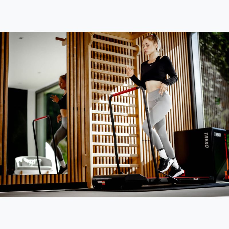 TREXO Walking Pad W150 tapis roulant elettrico nero 3