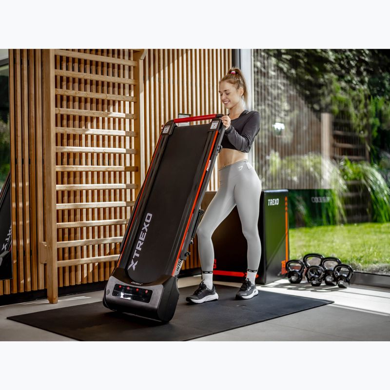 TREXO Walking Pad W150 tapis roulant elettrico nero 4