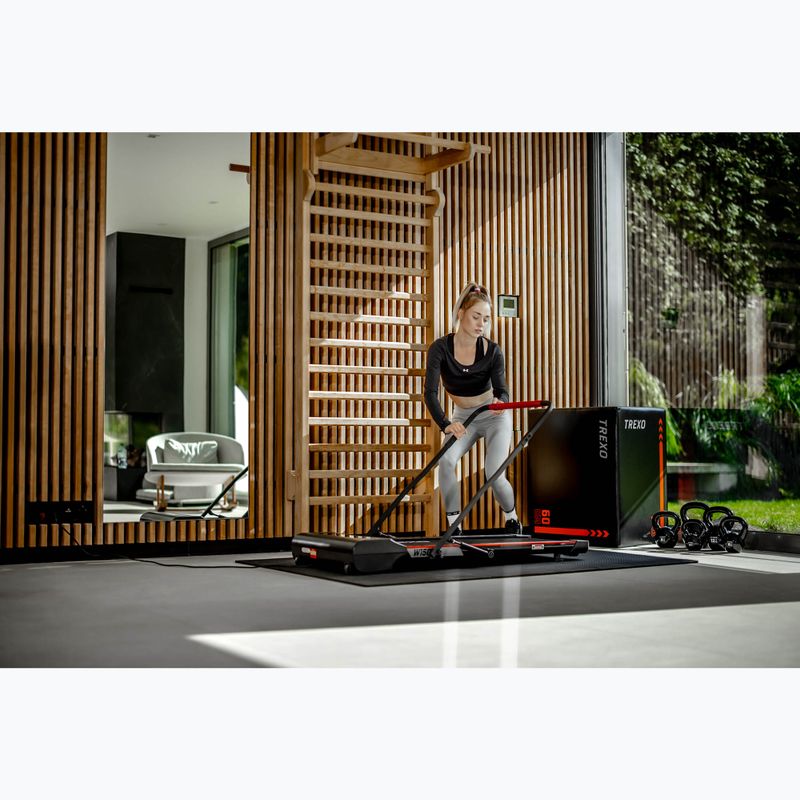 TREXO Walking Pad W150 tapis roulant elettrico nero 5