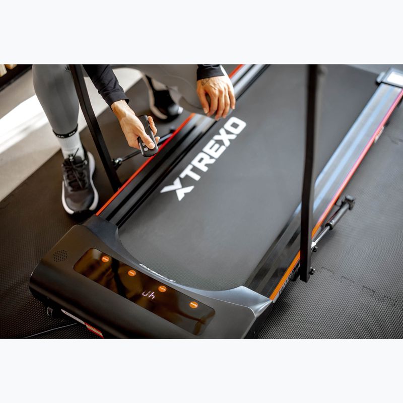TREXO Walking Pad W150 tapis roulant elettrico nero 6