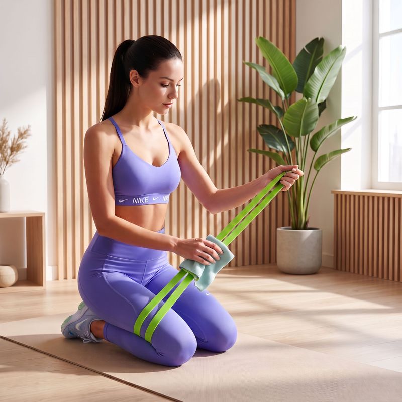 Gomma elastica XTREXO per riabilitazione 0/5 TXO-B4Z068-OR verde 5