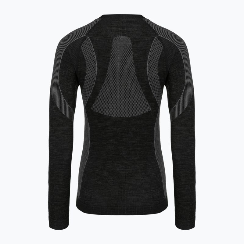 Completo intimo termico da uomo Woolcano SET1089 Czarny 4