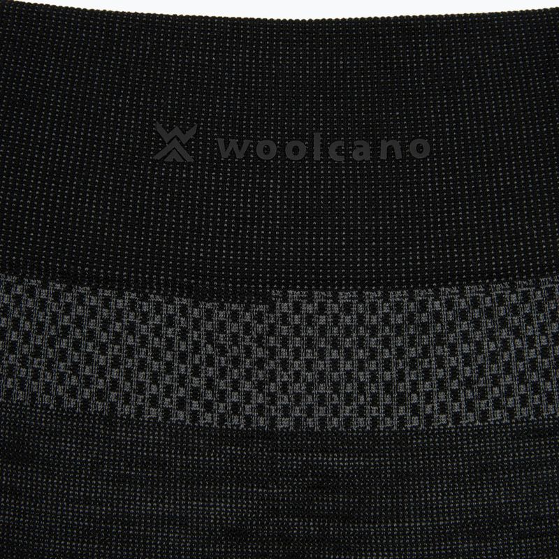 Completo intimo termico da uomo Woolcano SET1089 Czarny 12