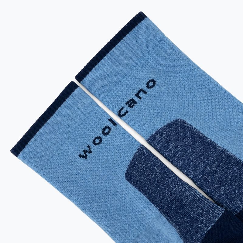 Calze da uomo Woolcano SCK1099 Niebieski/Granatowy 3