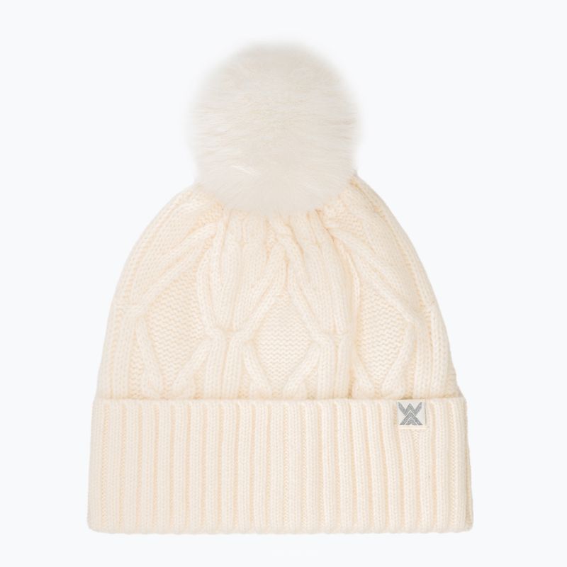 Cappello da donna Woolcano HAT1100 Kremowy