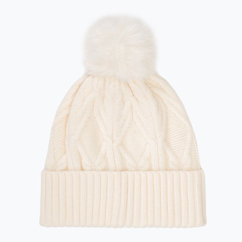 Cappello da donna Woolcano HAT1100 Kremowy 2