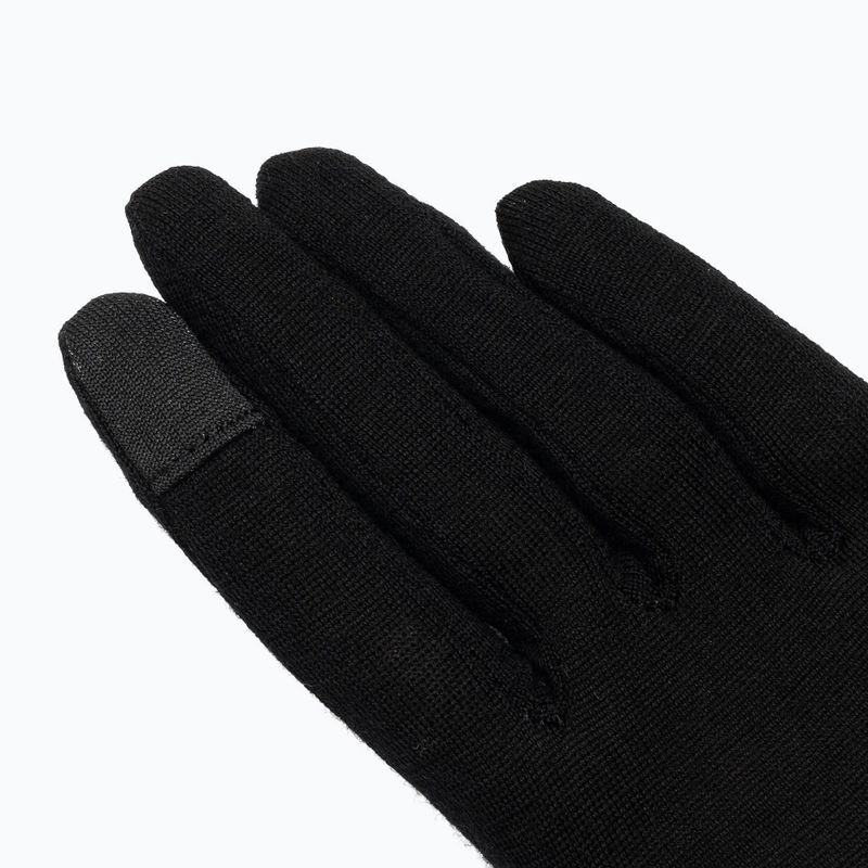 Guanti da bambino Woolcano GLV1105 Czarny 6