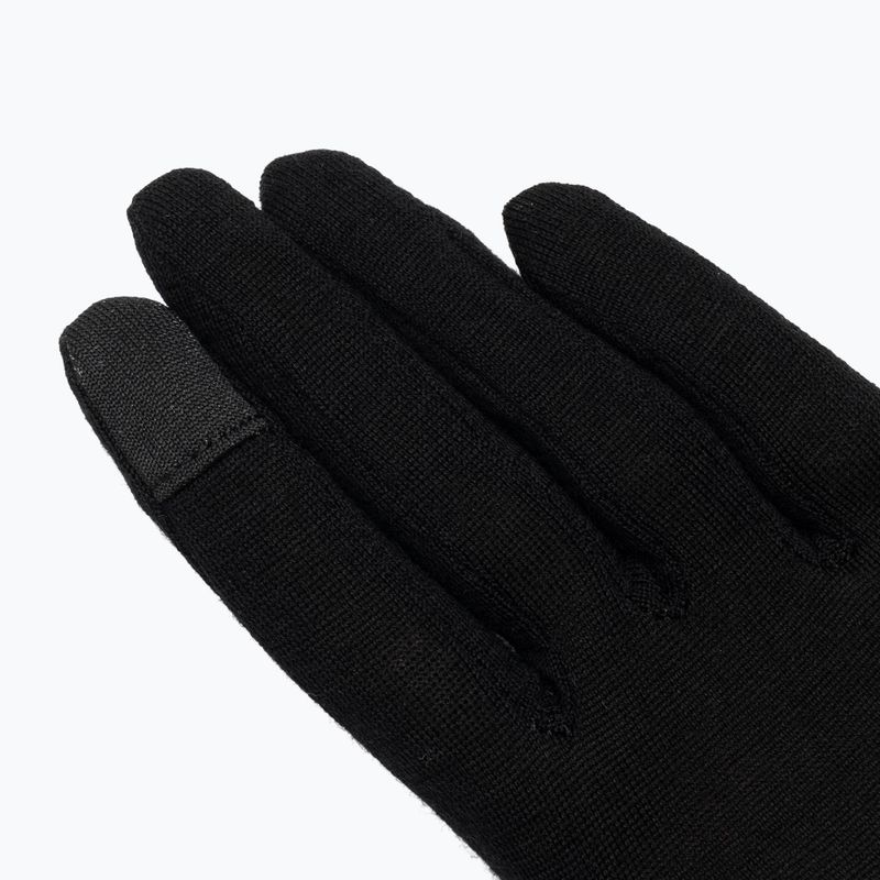 Guanti da bambino Woolcano GLV1105 Czarny 5