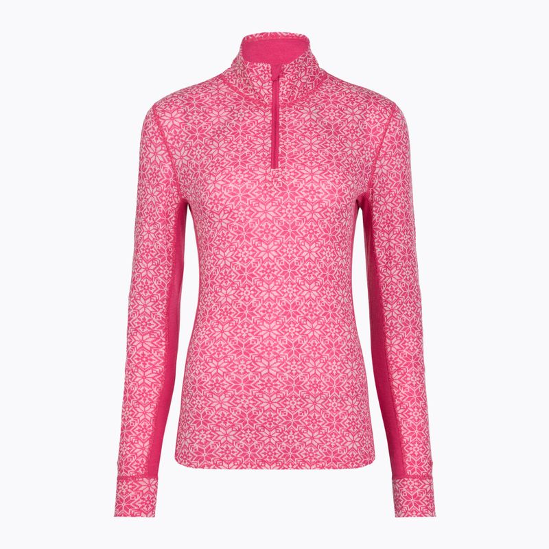 Completo di biancheria termica da donna Woolcano SET1121 Pink 3