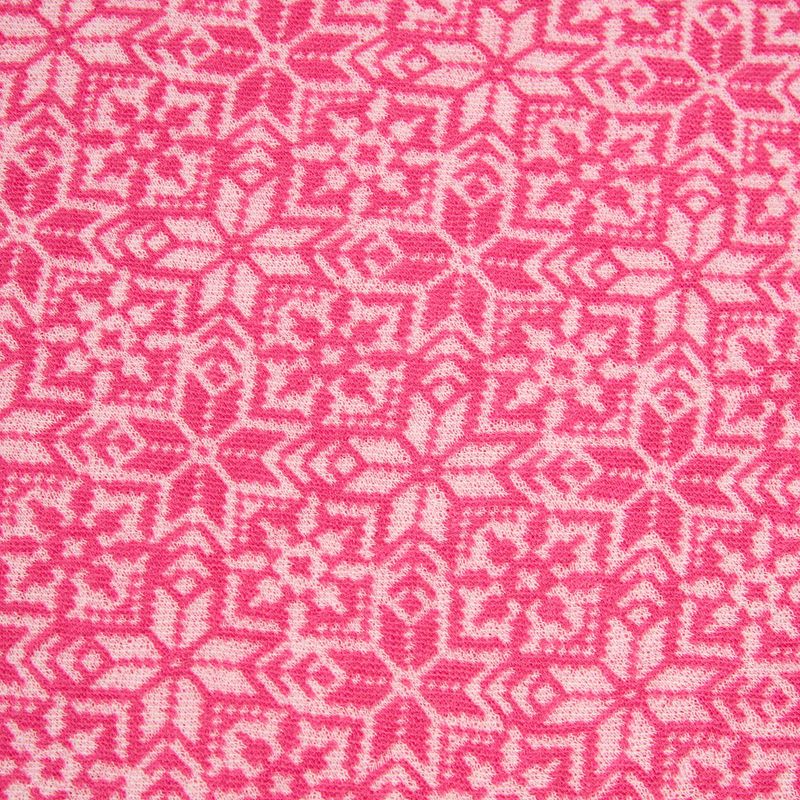 Completo di biancheria termica da donna Woolcano SET1121 Pink 7