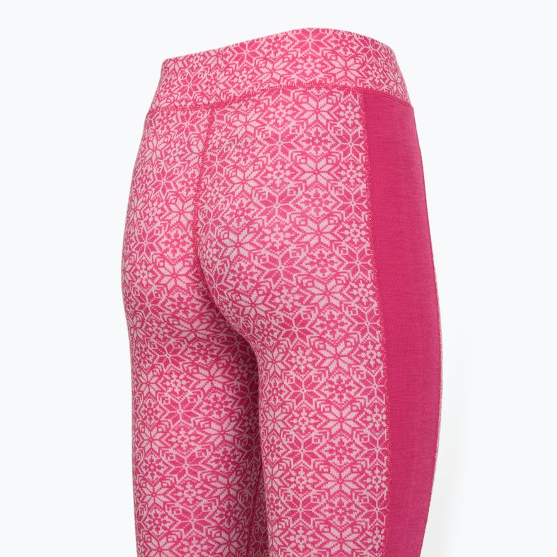 Completo di biancheria termica da donna Woolcano SET1109 Pink 12