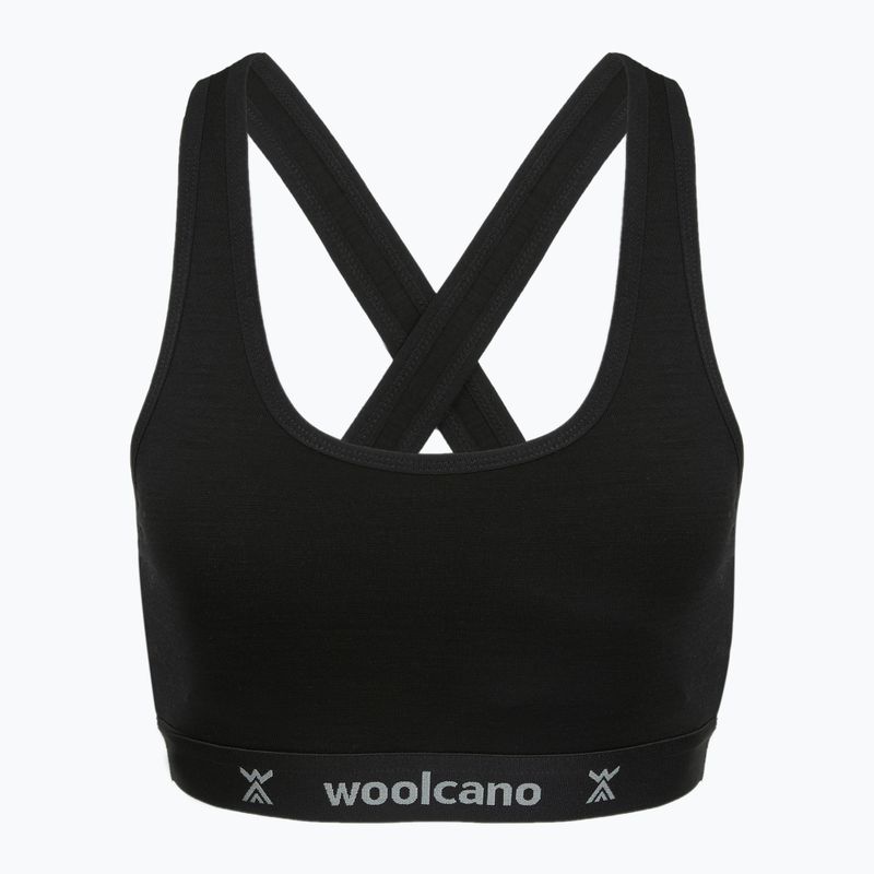 Reggiseno Woolcano BRA1111 Czarny