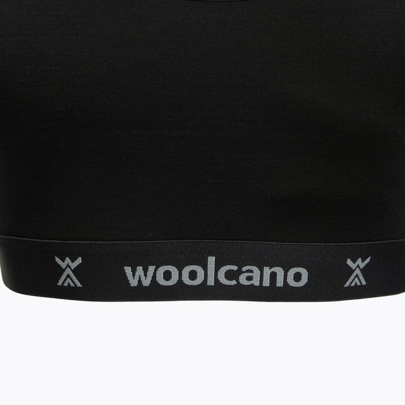 Reggiseno Woolcano BRA1111 Czarny 3
