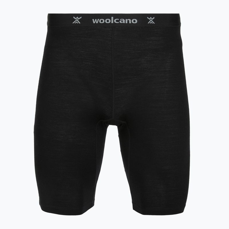 Boxer da uomo Woolcano SHT1113 Czarny