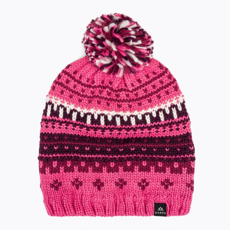 Cappellino bambino Kadva Stafi Różowy/Bordowy