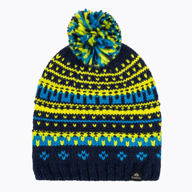 Cappellino bambino Kadva Stafi Granatowy/Zielony