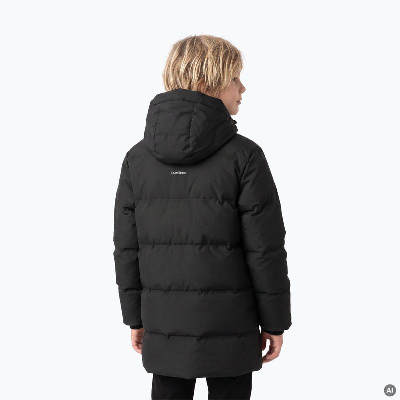 Giacca invernale per bambini OneTeam TacticalPro Czarny 2
