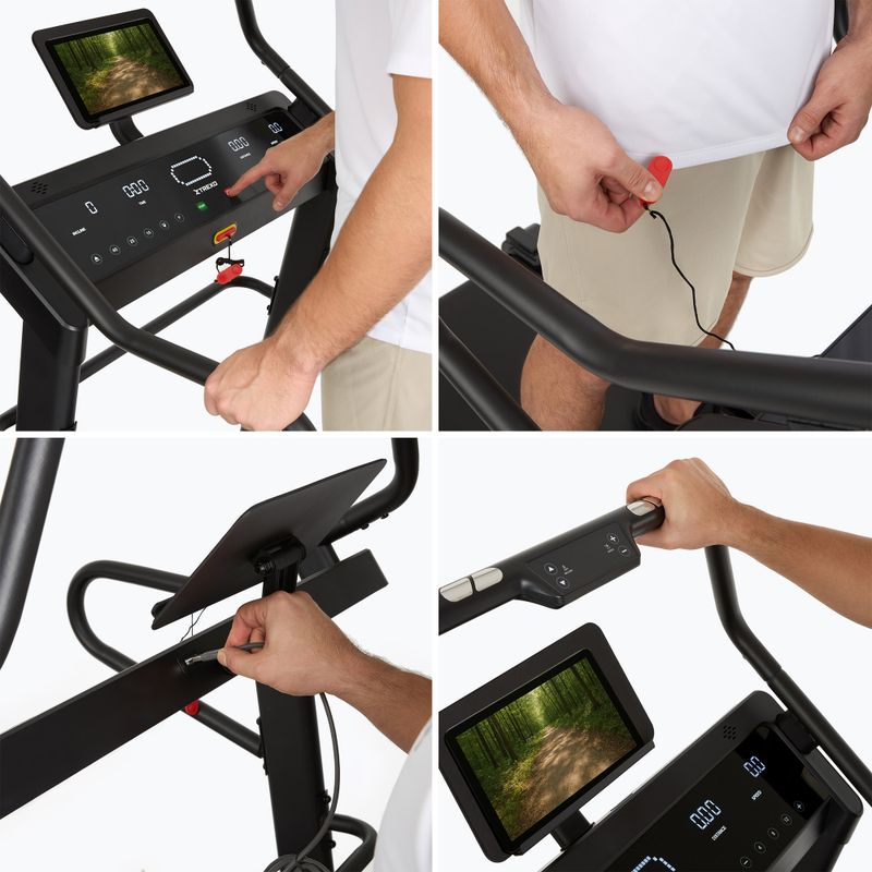 Tapis roulant elettrico XTREXO HI300 black 8