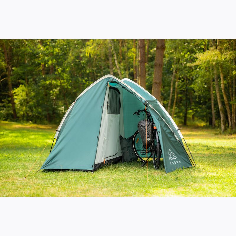 KADVA BIKEdome Tenda da bicicletta per 1 persona verde 3