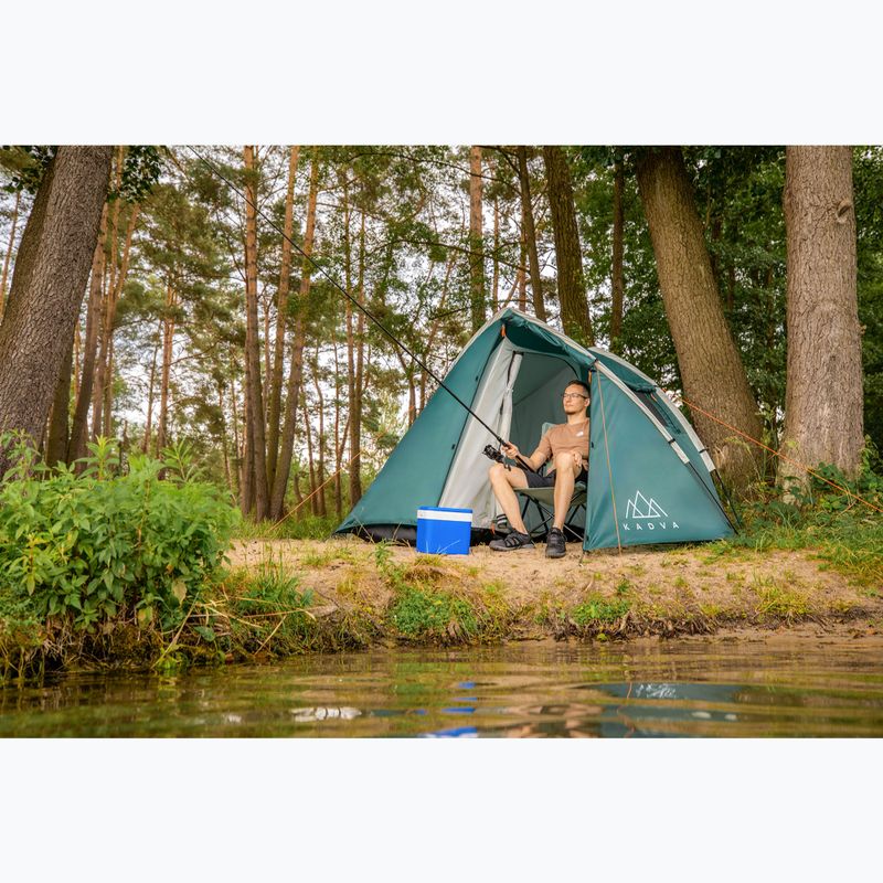 KADVA BIKEdome Tenda da bicicletta per 1 persona verde 17
