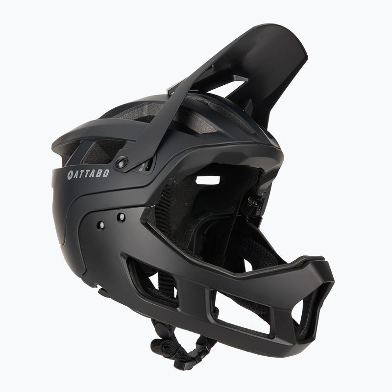 Casco bici ATTABO State 2.0 integrale nero 2