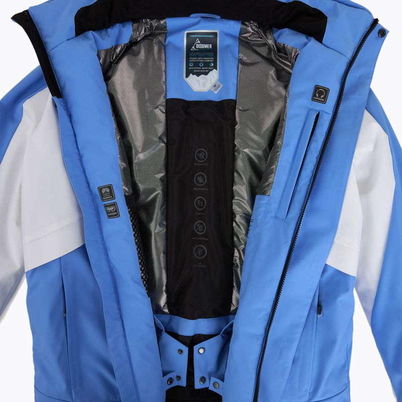 Giacca da sci da uomo DISUMER Peak JKT blue/white 10