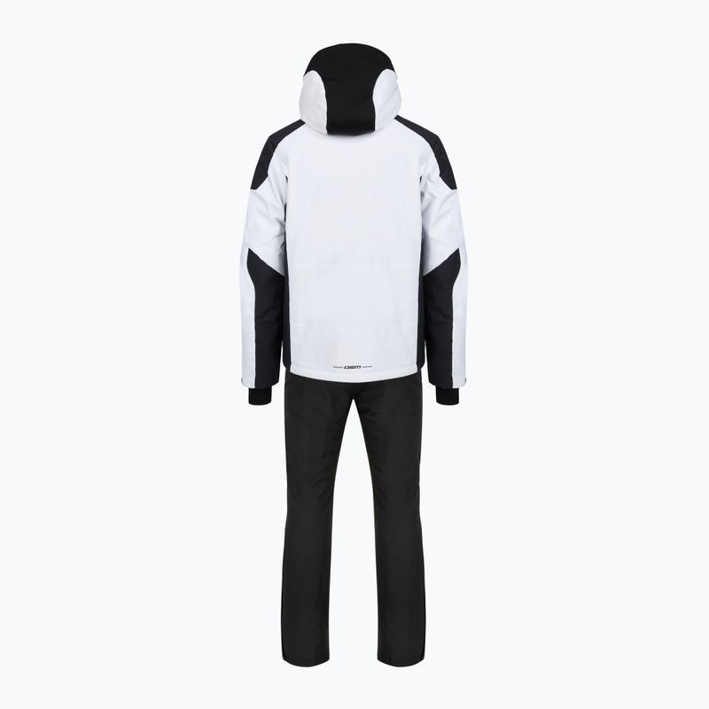 Completo da sci da uomo DISUMER Pinnacle II Set white/black 2
