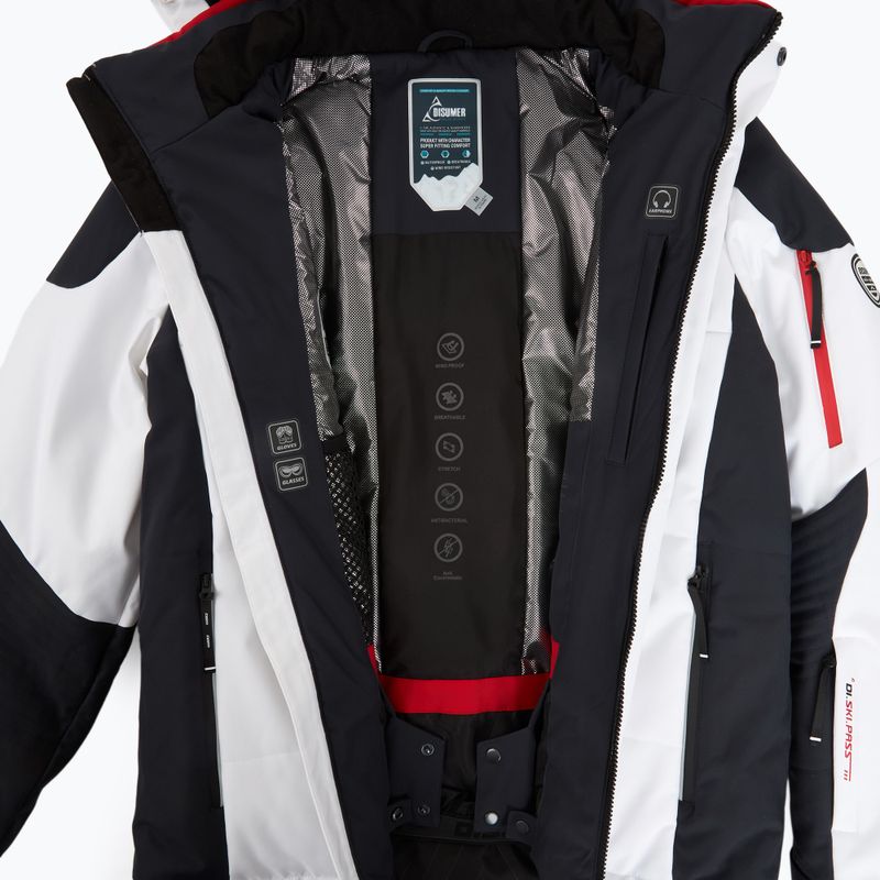Completo da sci da uomo DISUMER Pinnacle II Set white/black 13
