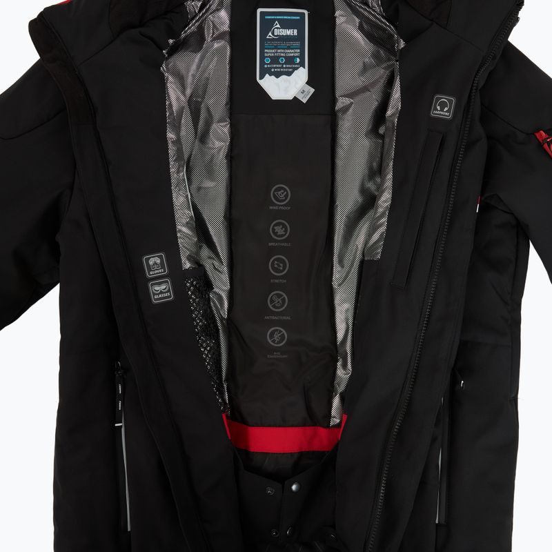 Completo da sci da uomo DISUMER Pinnacle II Set Black 11