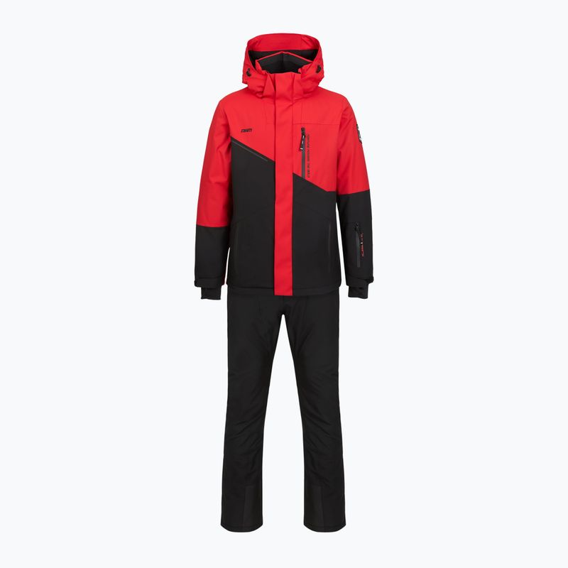 Completo da sci da uomo DISUMER Pinnacle Set black/red