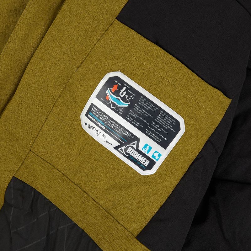 Giacca da sci da uomo DISUMER Ryon JKT Mustard 12