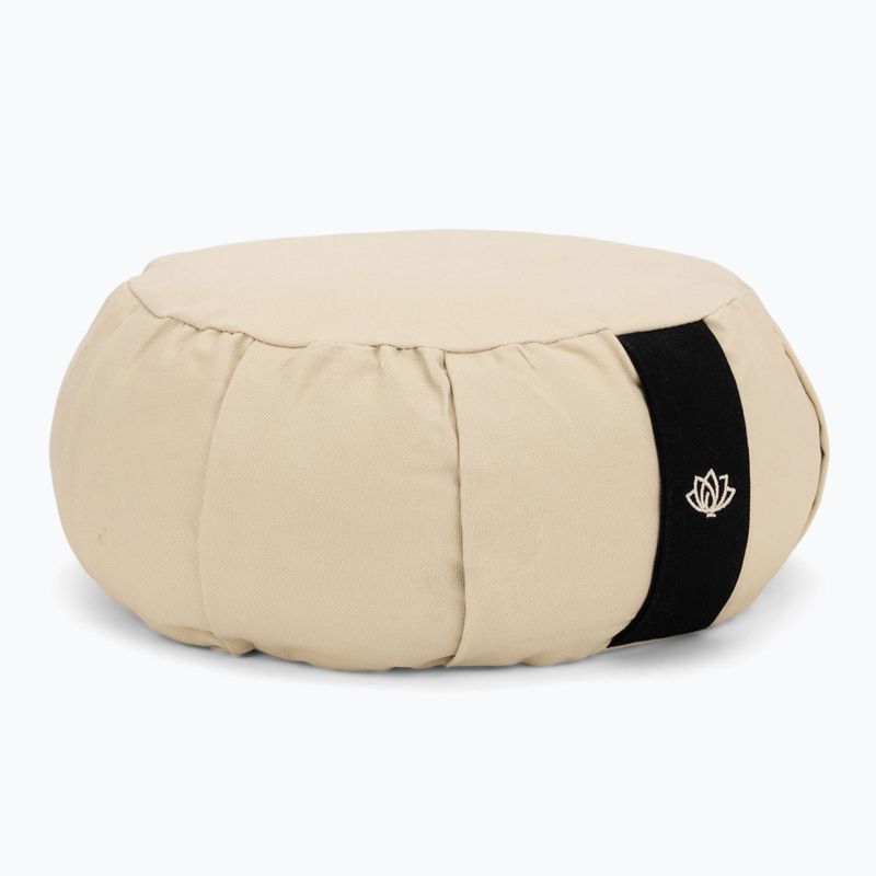Cuscino per meditazione con guscio di grano saraceno XTREXO zafu Contempla beige