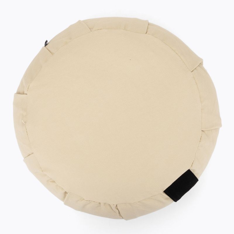 Cuscino per meditazione con guscio di grano saraceno XTREXO zafu Contempla beige 4