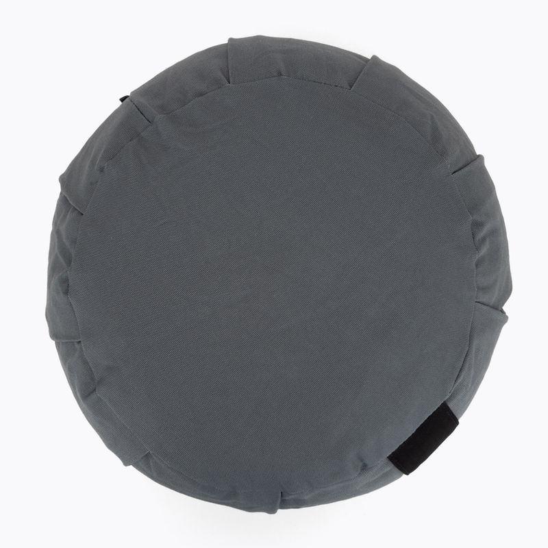 Cuscino per meditazione con guscio di grano saraceno XTREXO zafu Contempla grigio 4