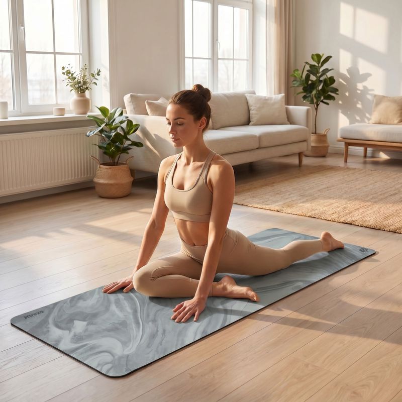 Tappetino da yoga XTREXO Softea viola 8