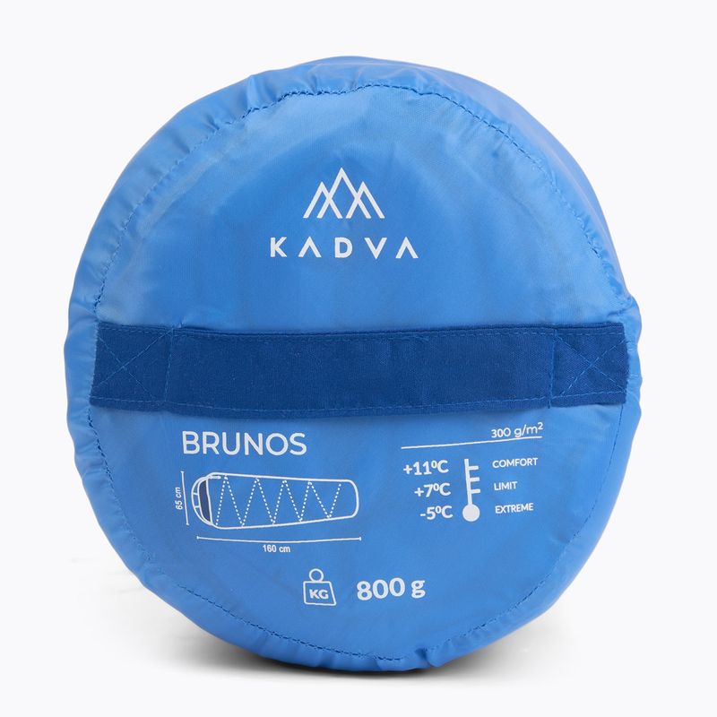 Sacco a pelo per bambini KADVA Bruno's blue 12