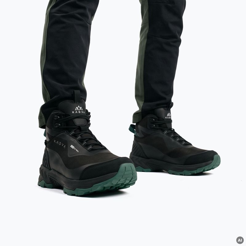 Stivali da neve da uomo KADVA ROCKY MID WP SOFTSHELL neri 2