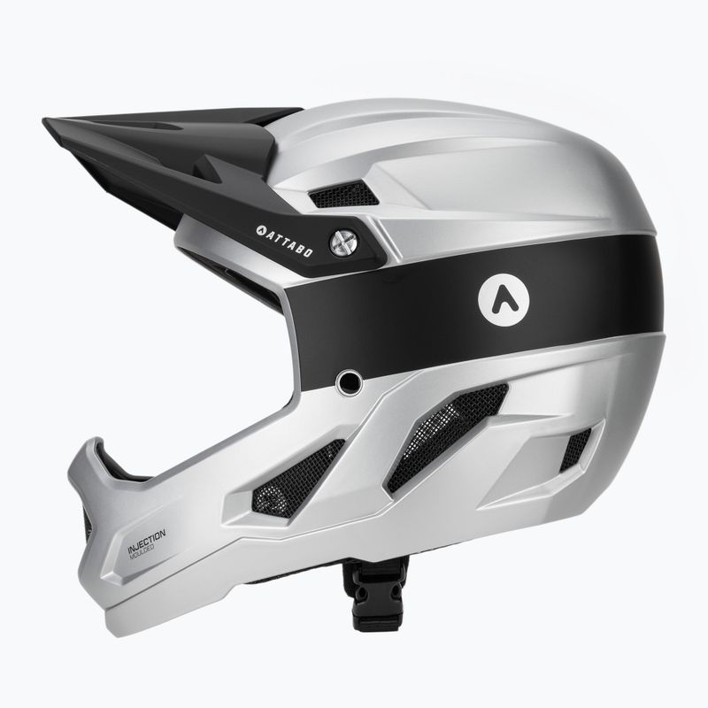 Casco da ciclismo ATTABO State 1.0 full face silver 3