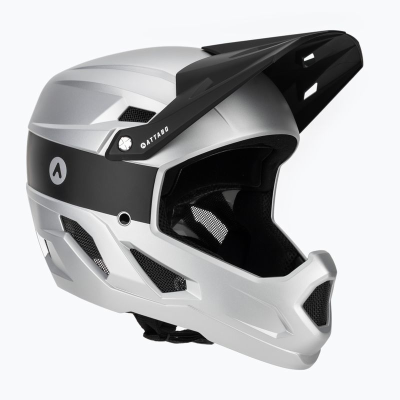 Casco da ciclismo ATTABO State 1.0 full face silver 9