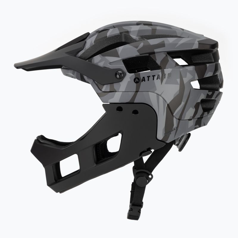 Casco da ciclismo ATTABO  State 2.0 full face gray 3