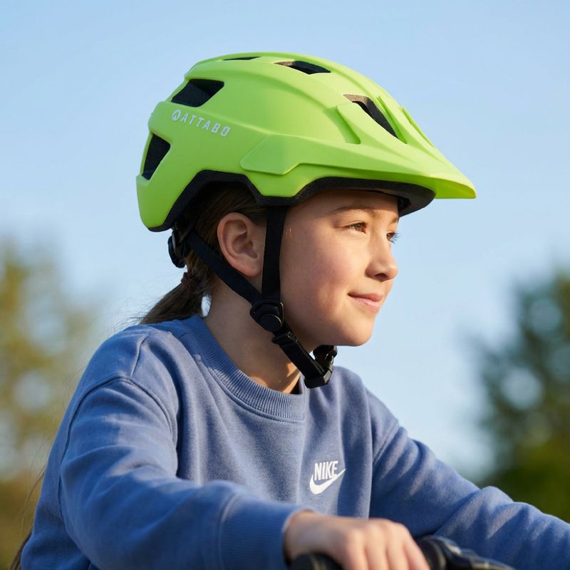 Casco da bici per bambini ATTABO Khola green 3