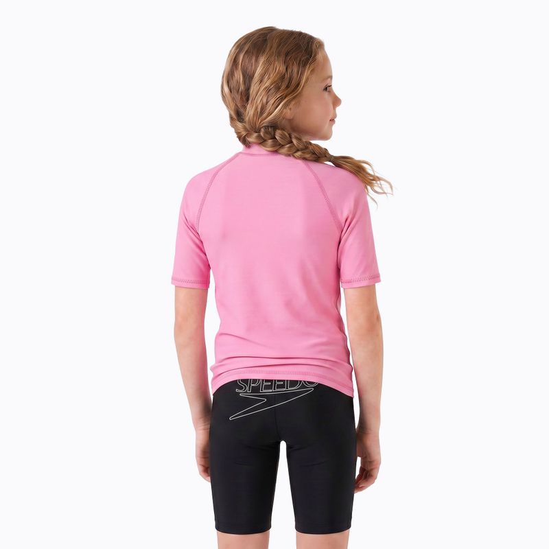 Maglietta per bambini AQUASTIC Rimos UV 50+ UPF pink 2